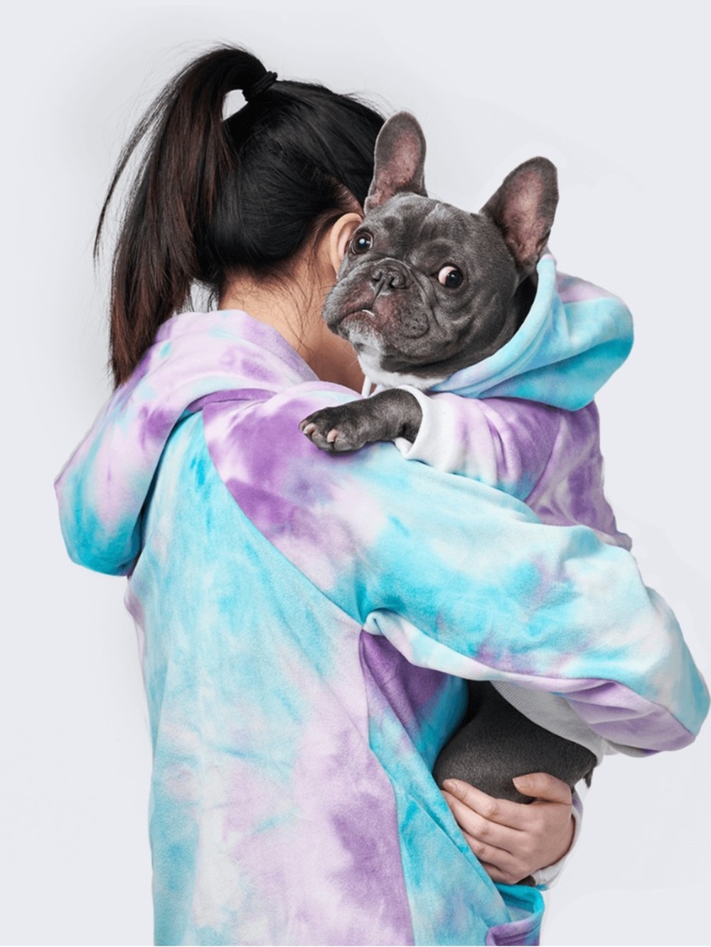 NWT Spark Paws Tie-Dye Pullover Hoodies - Owner & Pet Set